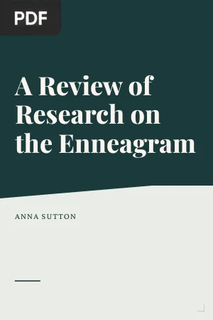 A Review of Research on the Enneagram