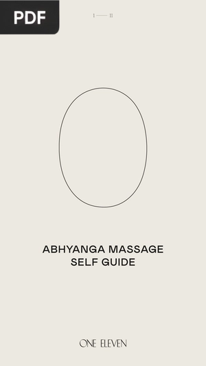 Abhyanga Massage Self Guide