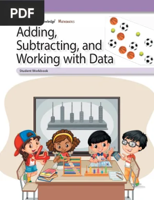 Adding, Subtracting, and Working with Data: Grade 1 Workbook