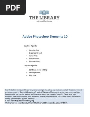 Adobe Photoshop Elements 10