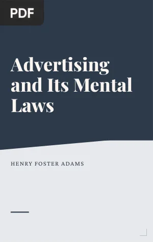 Advertising and Its Mental Laws