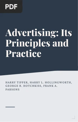 Advertising: Its Principles and Practice