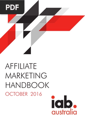 Affiliate marketing handbook