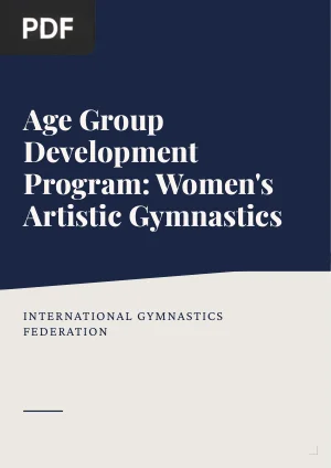 Age Group Development Program: Women's Artistic Gymnastics