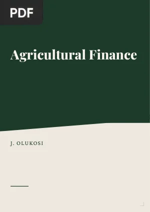 Agricultural Finance