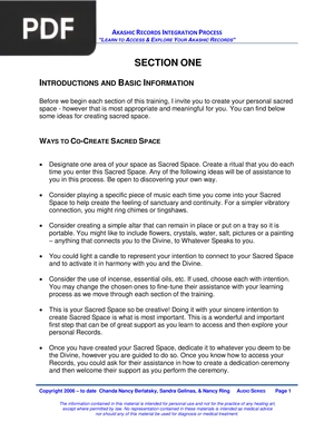 Akashic Records Manual