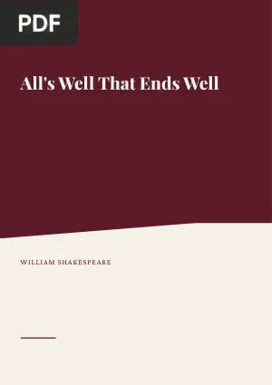 All's Well That Ends Well