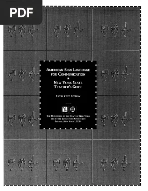 American Sign Language for Communication