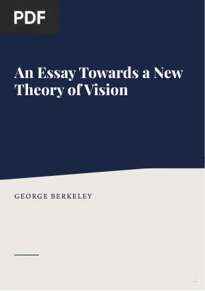 An Essay Towards a New Theory of Vision