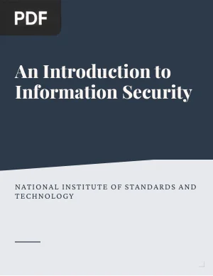An Introduction to Information Security