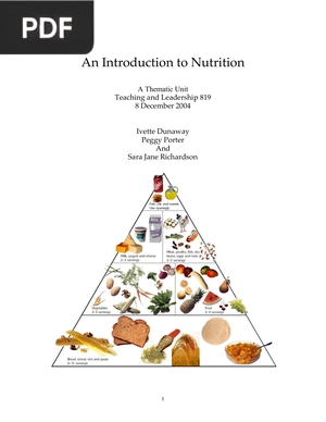An Introduction to Nutrition