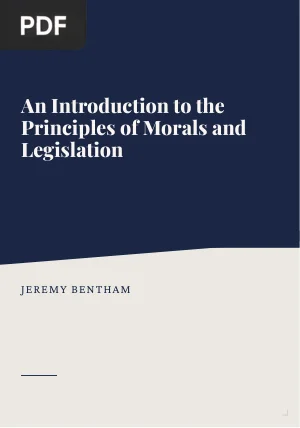 An Introduction to the Principles of Morals and Legislation