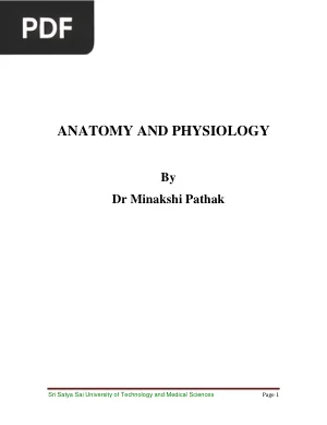 Anatomy and Physiology