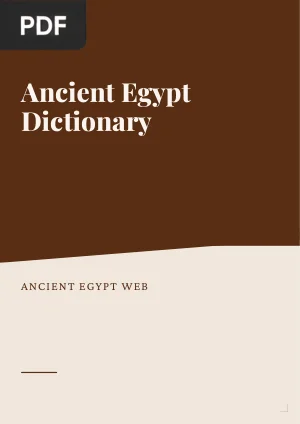 Ancient Egypt Dictionary