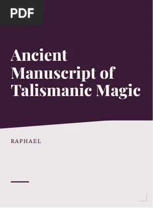 Ancient Manuscript of Talismanic Magic