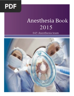 Anesthesia Book - Anesthesia team