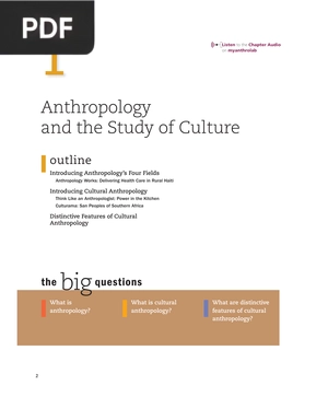 Anthropology and the Study of Culture
