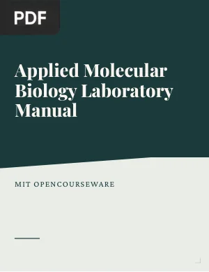 Applied Molecular Biology Laboratory Manual