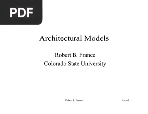 Architectural Models