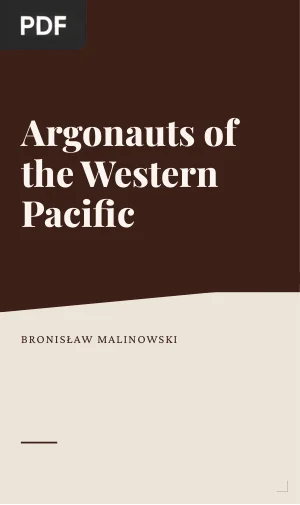 Argonauts of the Western Pacific