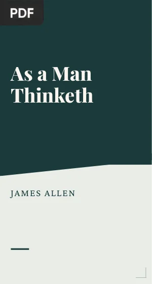 As a Man Thinketh