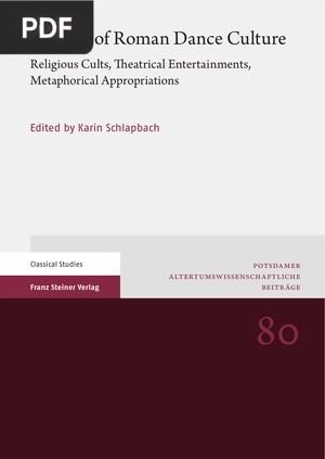 Aspects of Roman Dance Culture