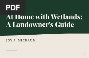 At Home with Wetlands: A Landowner's Guide