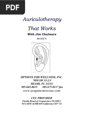 Auriculotherapy That Works