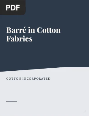 Barré in Cotton Fabrics