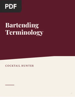 Bartending Terminology