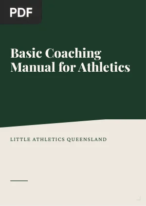 Basic Coaching Manual for Athletics