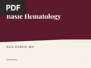 Basic Hematology