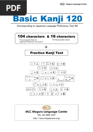 Basic Kanji 120