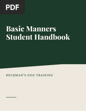 Basic Manners Student Handbook
