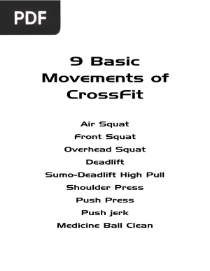 9 Basic Movements of CrossFit