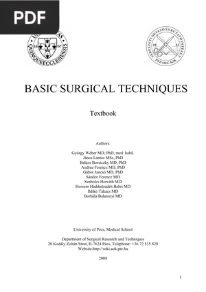 Basic Surgical Techniques