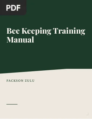 Bee Keeping Training Manual