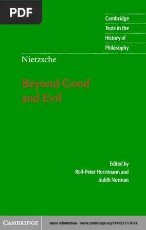 Beyond Good and Evil