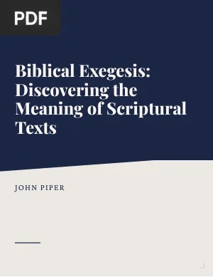 Biblical Exegesis: Discovering the Meaning of Scriptural Texts