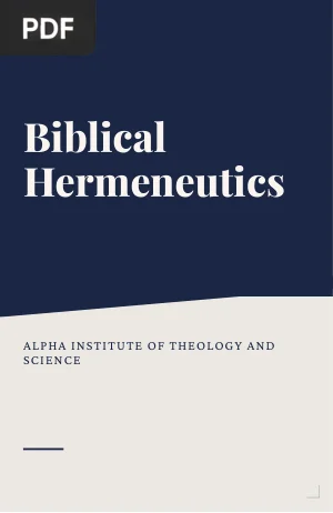 Biblical Hermeneutics