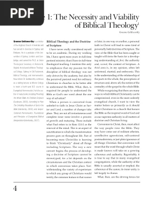 Biblical Theology