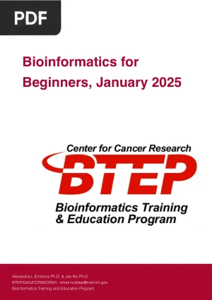 Bioinformatics for Beginners