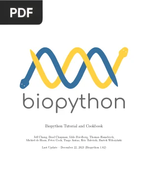 Biopython Tutorial and Cookbook