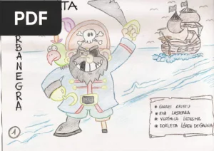 Bizar Beltz pirata (Blackbeard the Pirate)