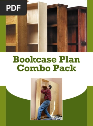 Bookcase Plan Combo Pack