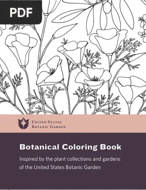 Botanical Coloring Book