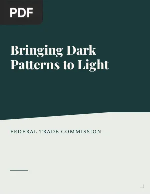 Bringing Dark Patterns to Light