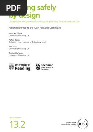 Building safely by design