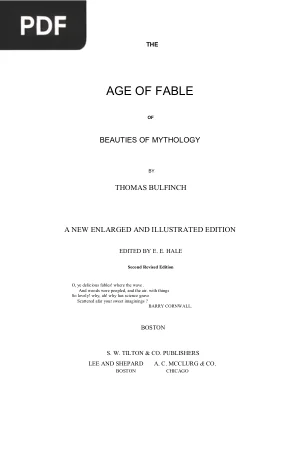 Bulfinch's Mythology: The Age of Fable