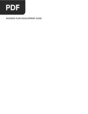 Business Plan Development Guide